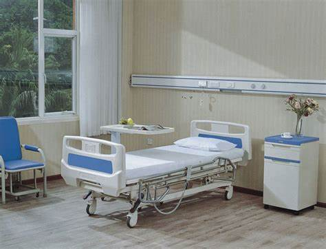 Best New Products Adjustable High End Back Lifting Wear Resistant 2 Crank Manual Medical Icu Hospital Bed Home Care Bed
