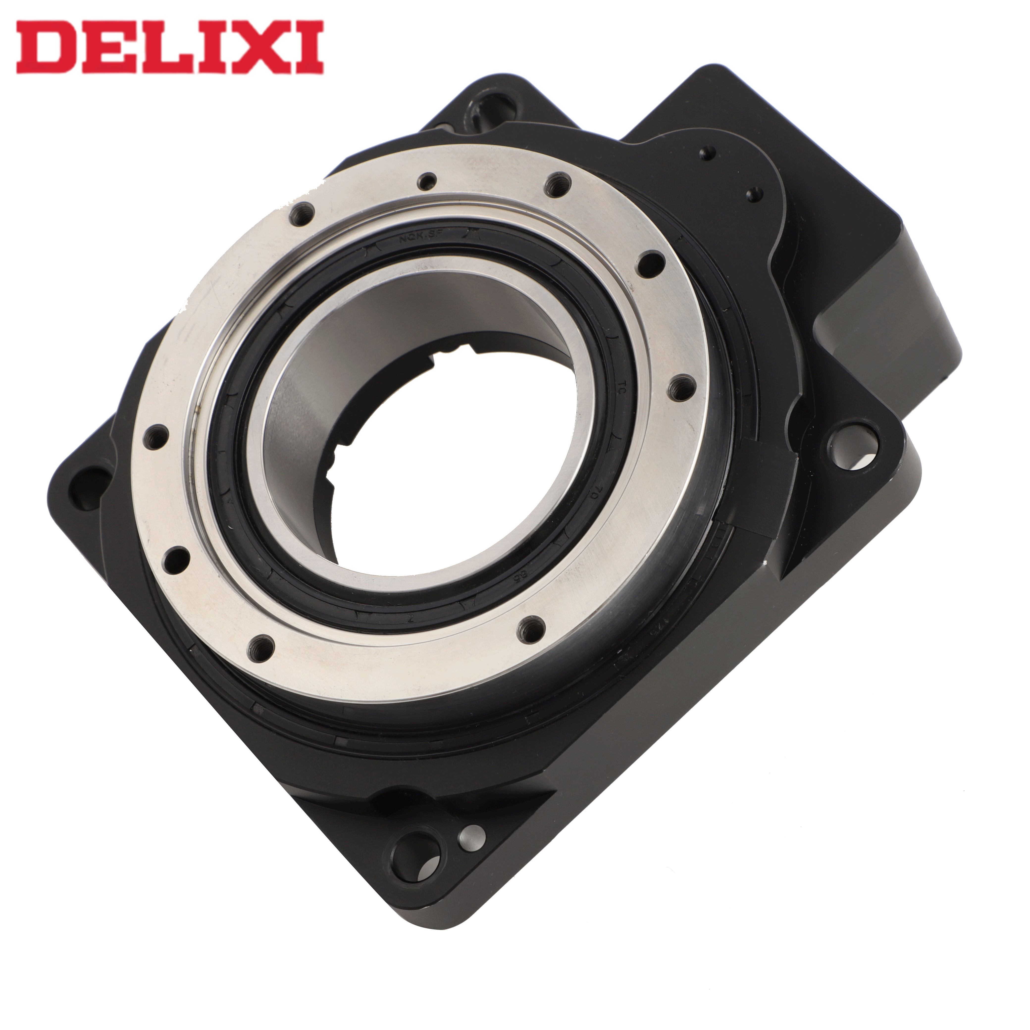 DELIXI 60mm Low Backlash Hollow Rotation Platform High Precision Planetary Gearbox Use for Servo Stepper Motor