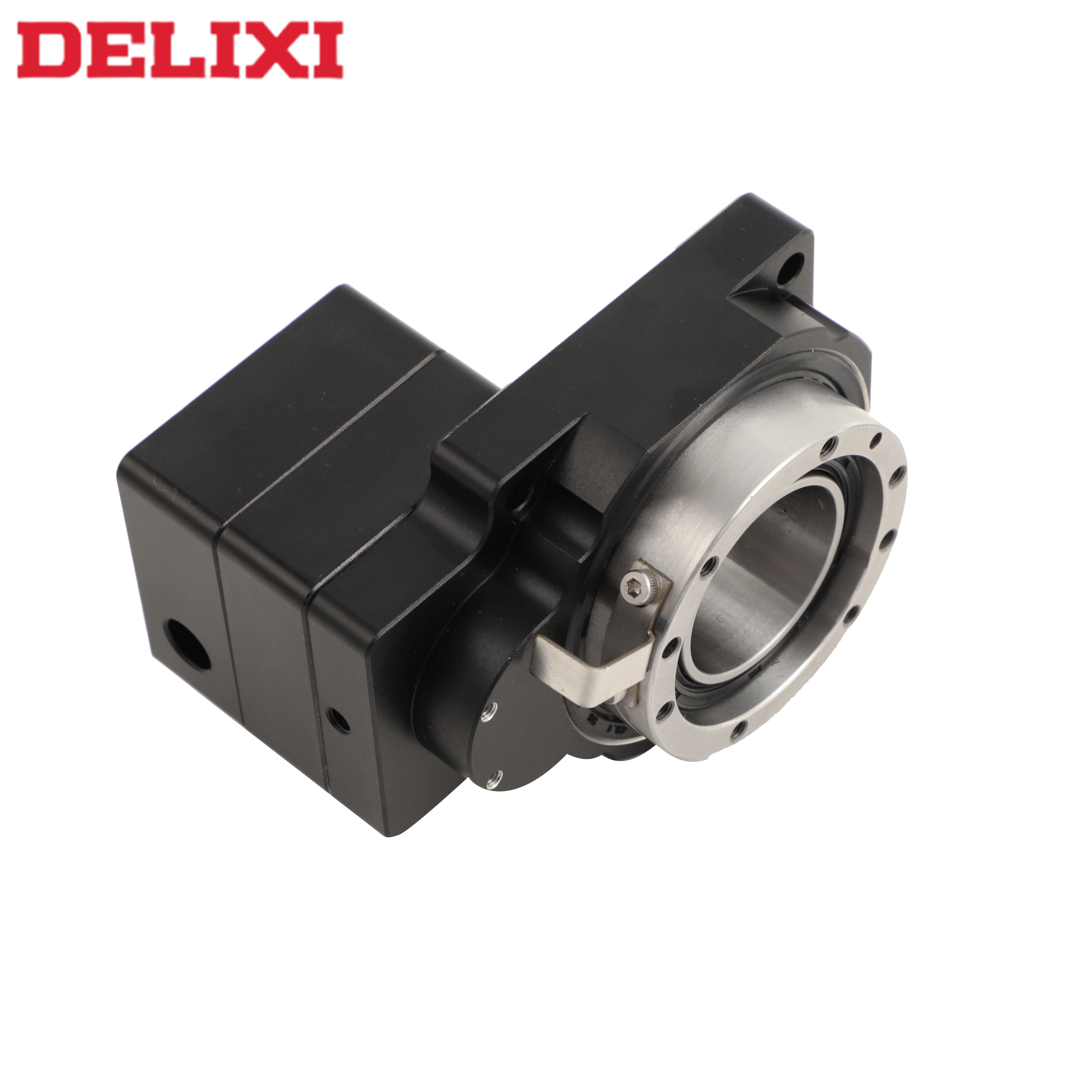 DELIXI 60mm Low Backlash Hollow Rotation Platform High Precision Planetary Gearbox Use for Servo Stepper Motor