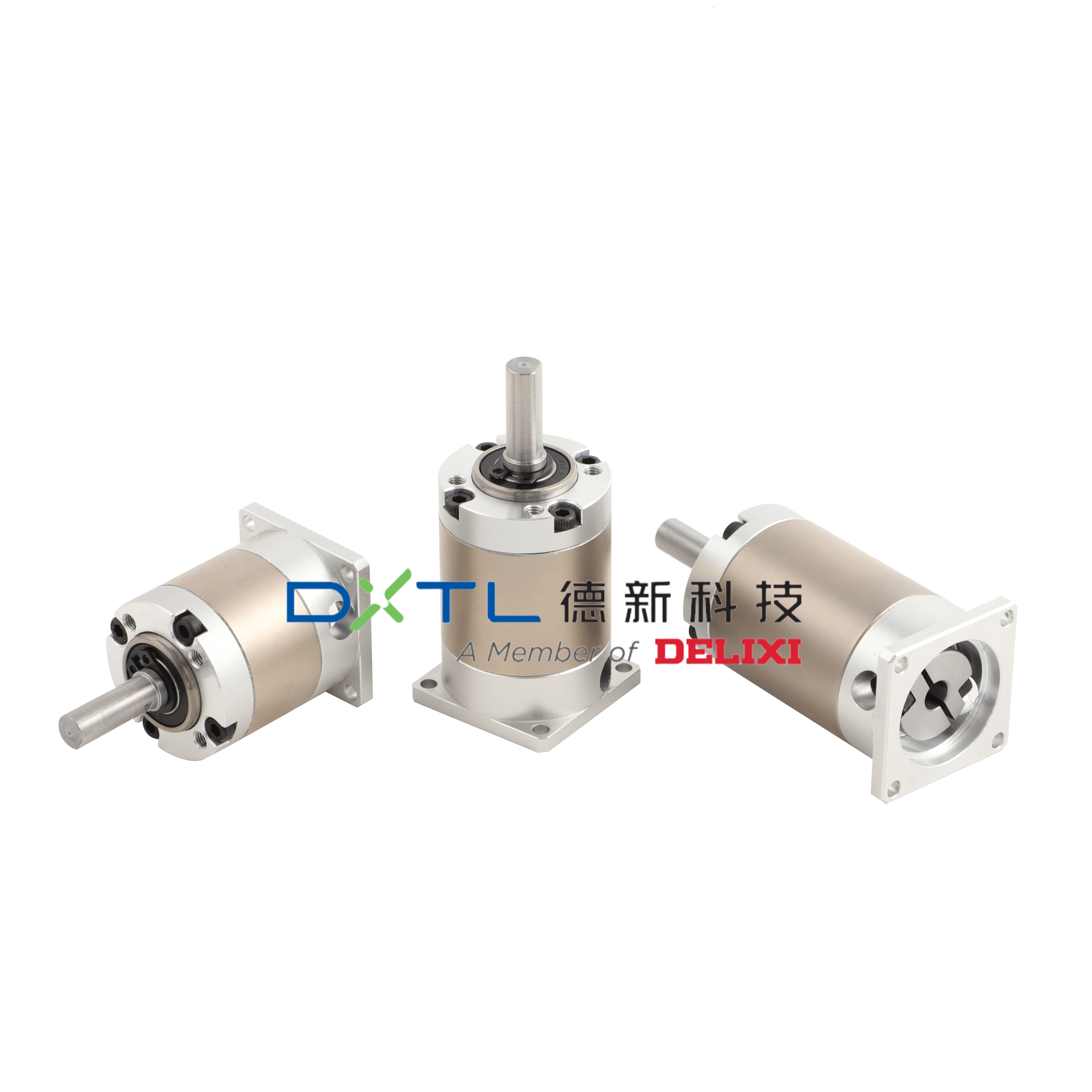 28mm High Precision Spur Gear Planetary Gearbox Round Mounted Flange with Single/Double/Third Stage