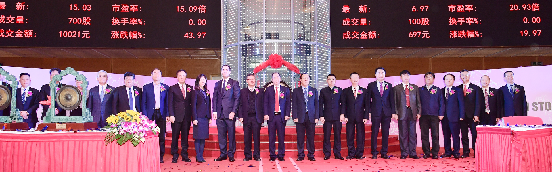 DELIXI\'s founding leaders at company establishment ceremony, marking the beginning of precision manufacturing excellence