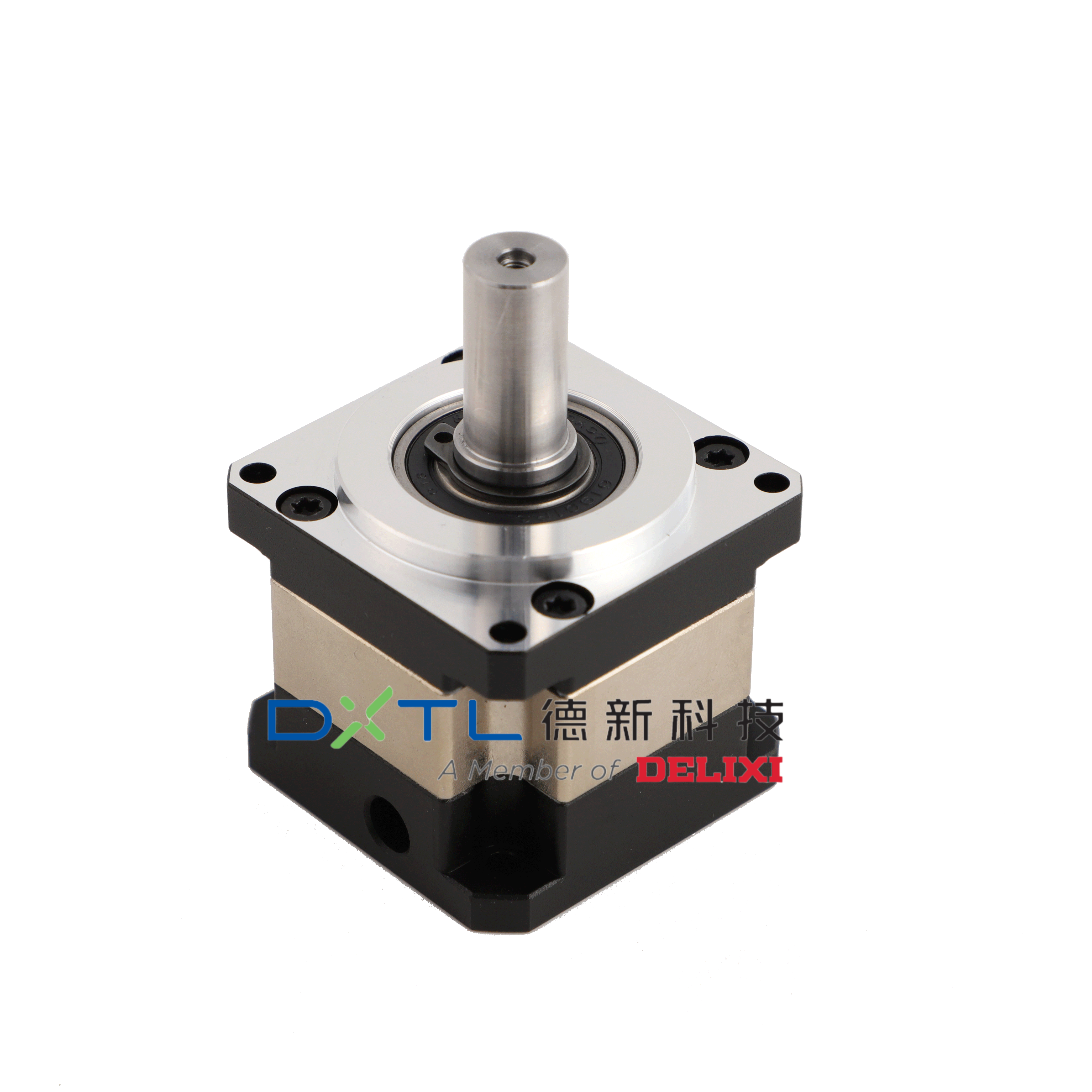 42mm High Precision Spur Gear Planetary Gearbox Square Mounted Flange with Single Stage