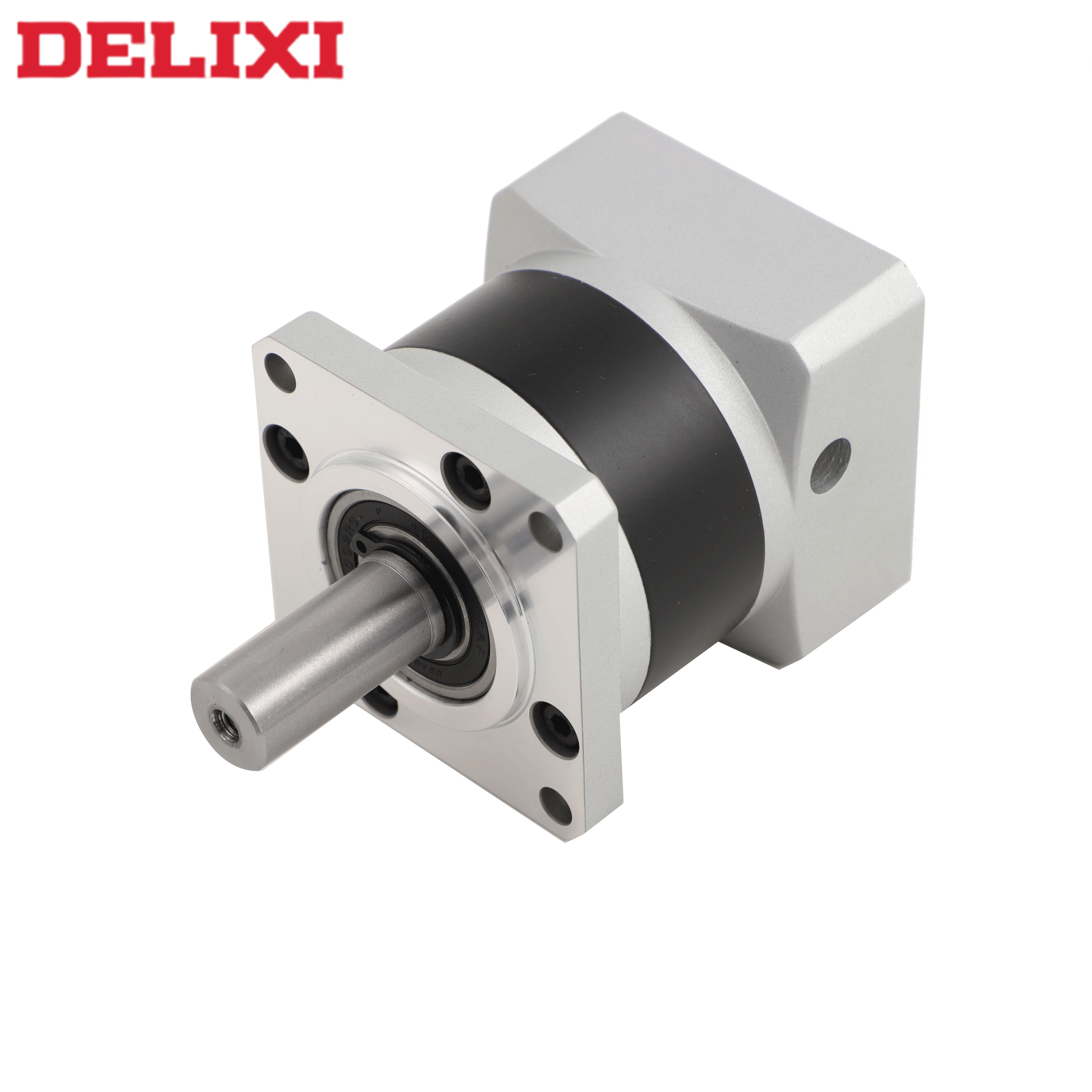 DELIXI 57mm Straight Gear Planetary Speed Gear Reducer Gearbox Planetary for Servo Motor Steeping Motor
