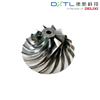 Five-Axis CNC Machined Aluminium Alloy Steam Engine Compressor Impeller