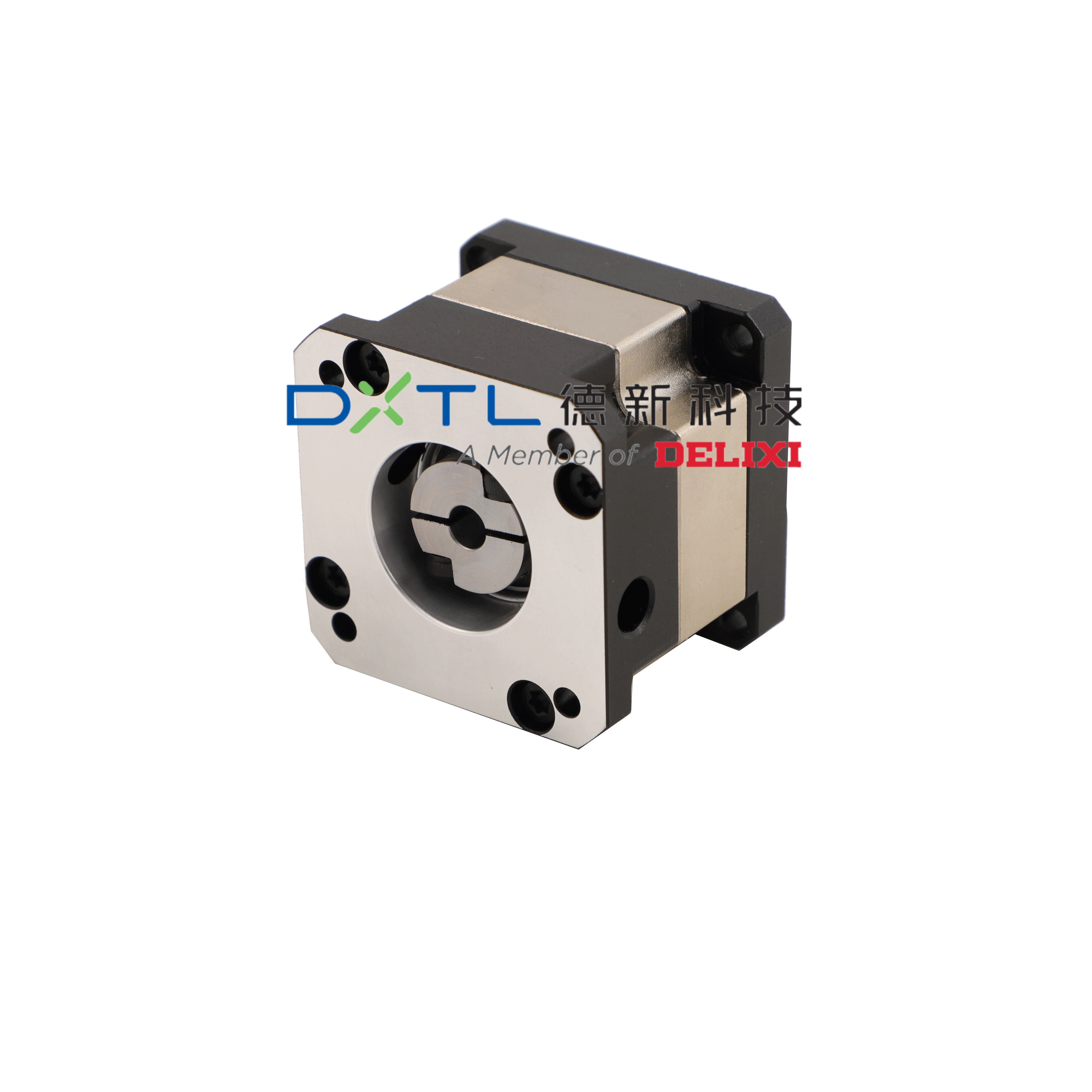 42mm High Precision Spur Gear Planetary Gearbox Square Mounted Flange with Single Stage